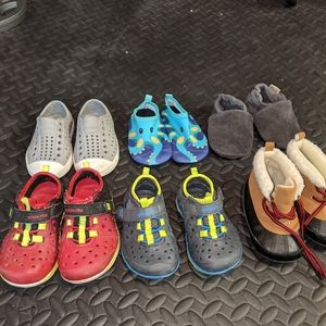Size 4-5 toddler shoe lot